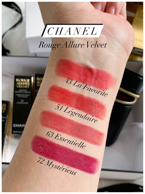 chanel lipstick rouge allure velvet 34|chanel lipstick colour chart.